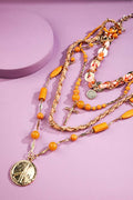 Layered Scarf Necklace
