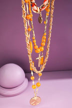 Layered Scarf Necklace