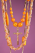 Layered Scarf Necklace