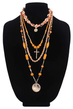 Layered Scarf Necklace