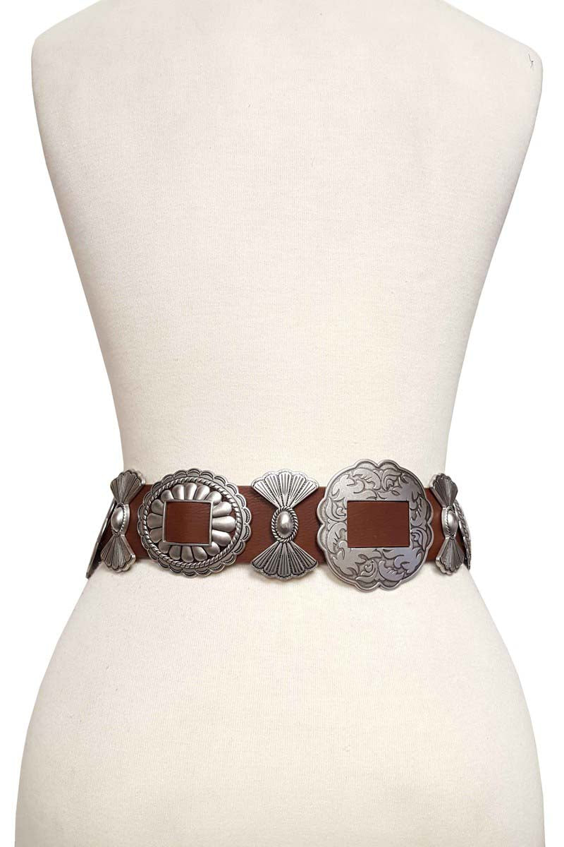 Concho Wide Western Belt