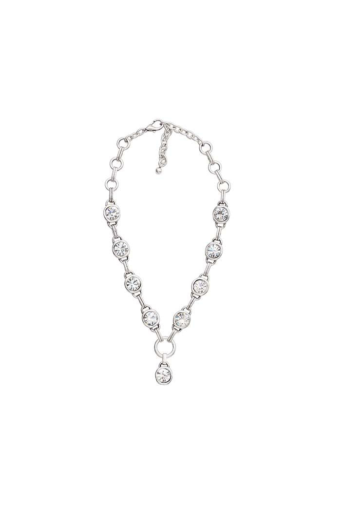 Aura Crystal Link Necklace