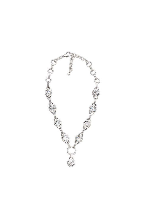 Aura Crystal Link Necklace