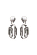 Clear Crystal Drop Earrings