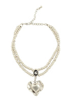 Heart Crystal Necklace