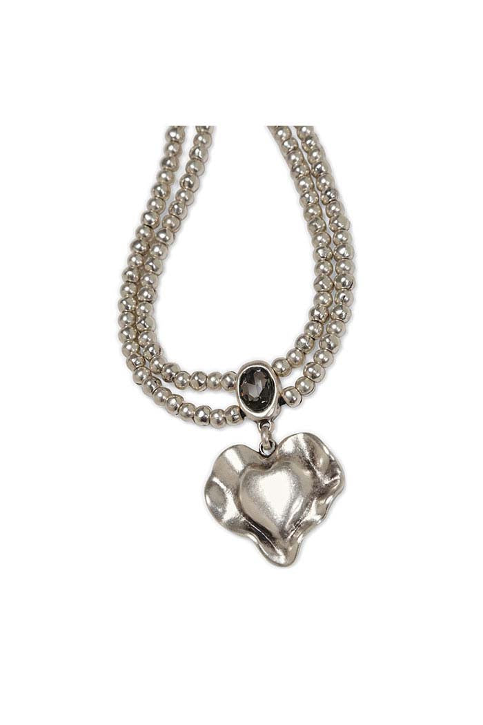 Heart Crystal Necklace