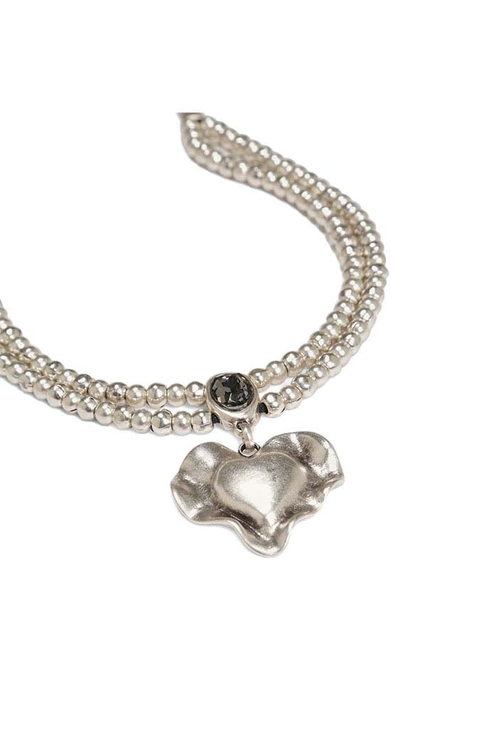 Heart Crystal Necklace