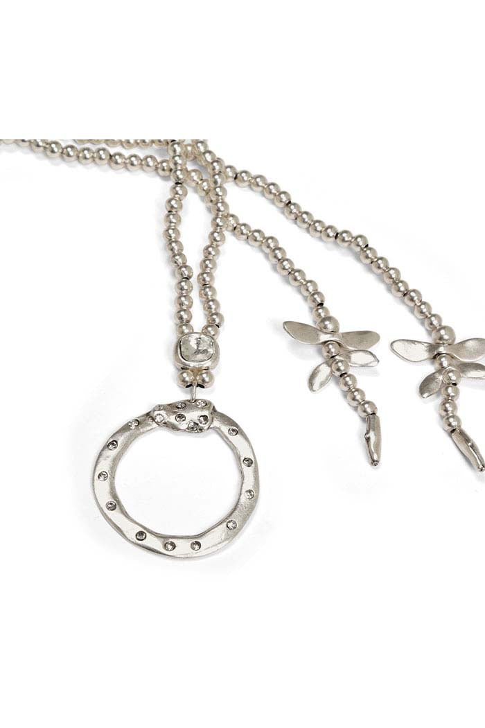 Dragonfly Lariat Necklace