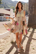 Boho Mini Dress Jhabla Top