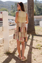 Boho Mini Dress Jhabla Top