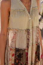 Boho Mini Dress Jhabla Top