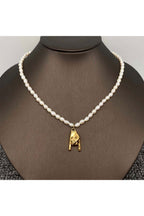 Rock & Roll Pearl Charm Necklace