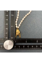 Rock & Roll Pearl Charm Necklace