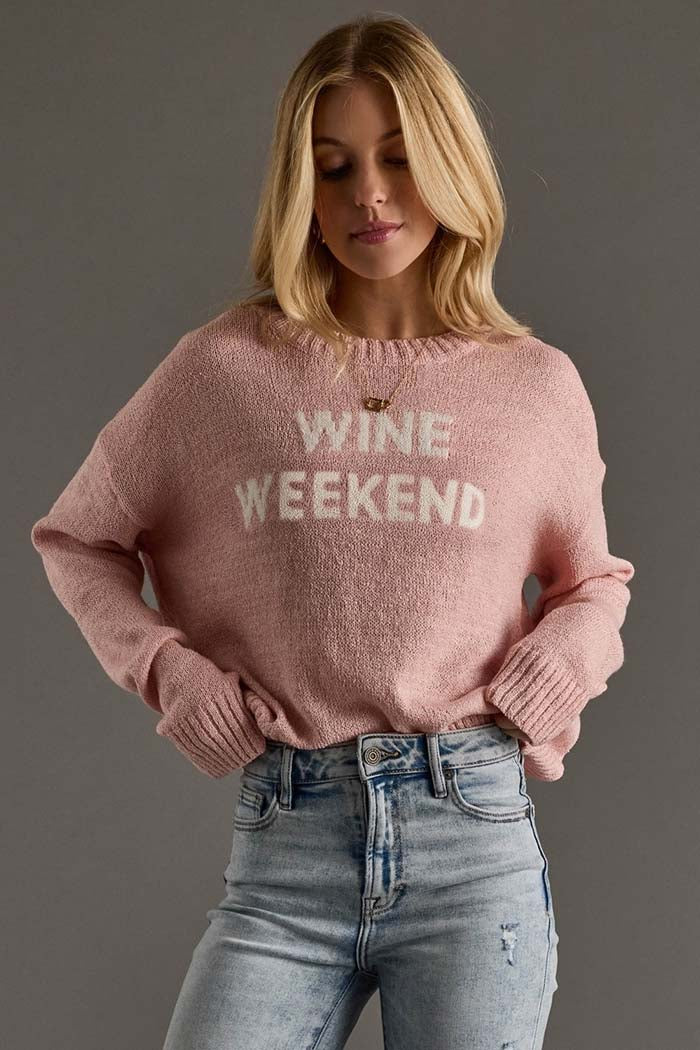 Wine Weekend Sweater