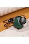 Celestial Moon & Stone Bangle