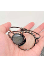 Celestial Moon & Stone Bangle