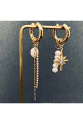 Pearl & Star Earrings