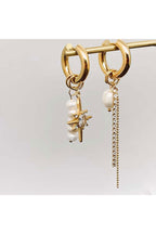 Pearl & Star Earrings