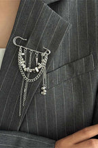Safety Pin Brooch