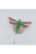 Enamel Dragonfly Brooch