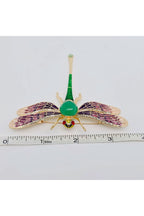 Enamel Dragonfly Brooch