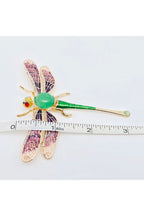 Enamel Dragonfly Brooch
