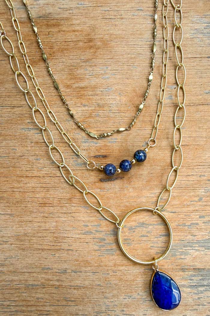 Layered Pendant Necklace