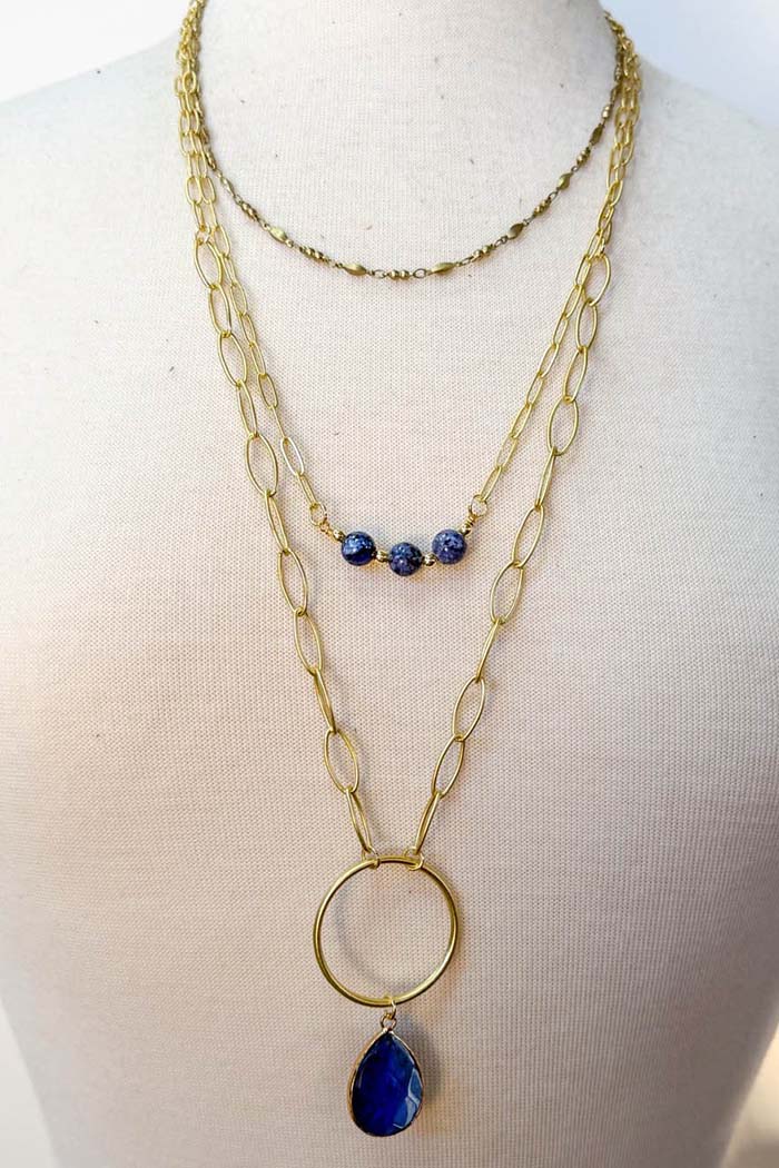 Layered Pendant Necklace