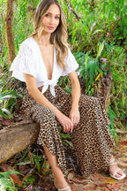 Leopard Print Maxi Skirt