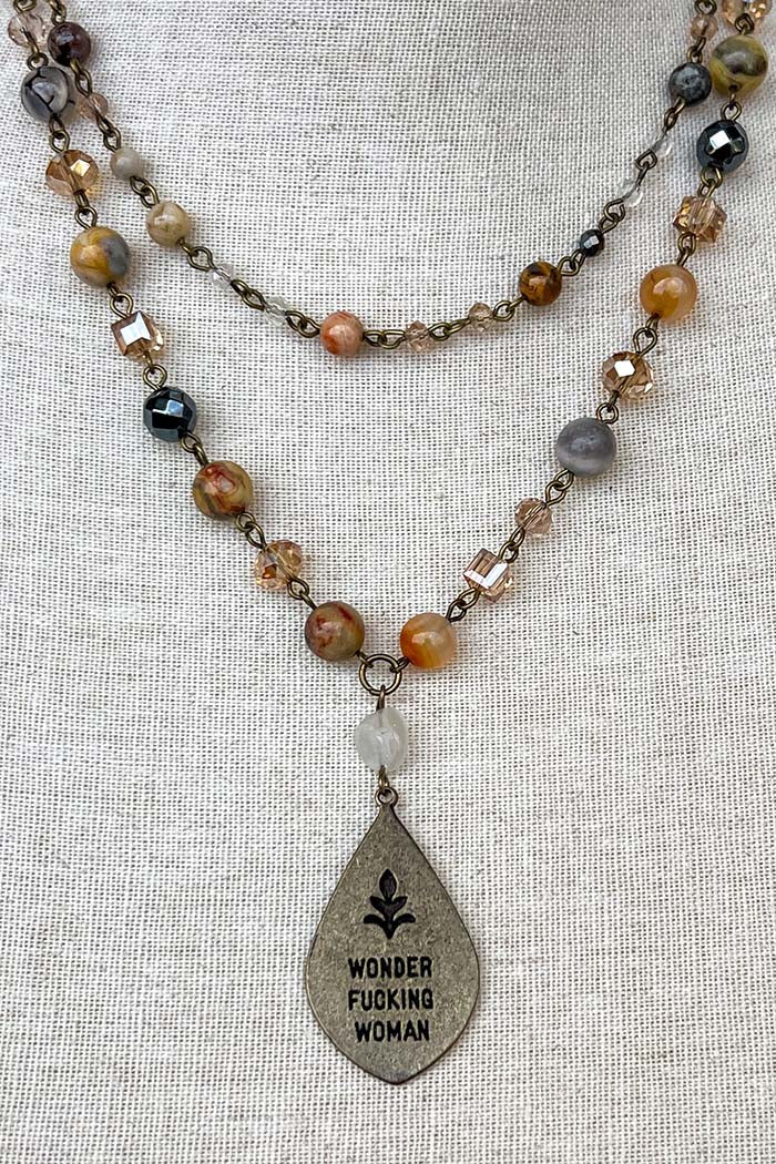 Wonder Woman Fleur Necklace