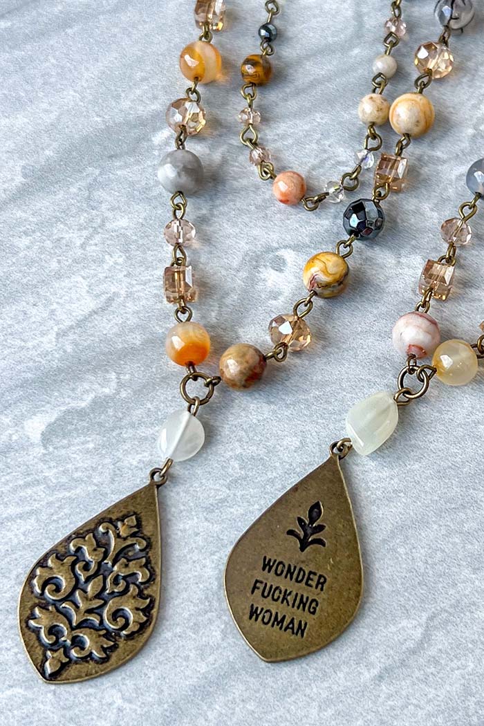 Wonder Woman Fleur Necklace
