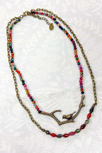 Braelyn Bird Branch Necklace