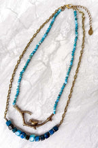 Braelyn Bird Branch Necklace