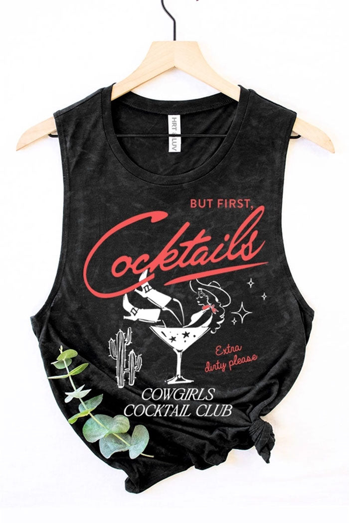 But First Cocktails Tank
