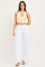 Tummy Control Palazzo Jeans