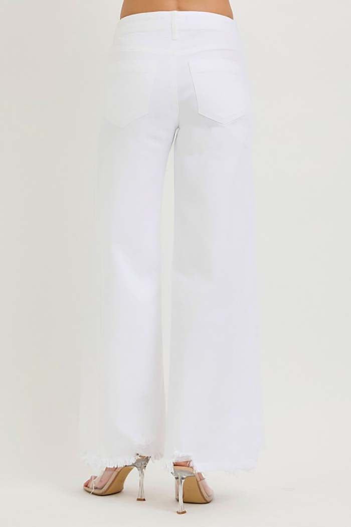 Tummy Control Palazzo Jeans