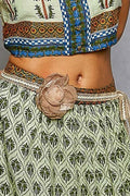 Multi-Wear Rose Ribbon Belt
