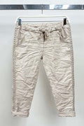 Italian Studded Stripe Joggers