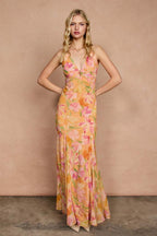 Island Blossom Maxi Dress