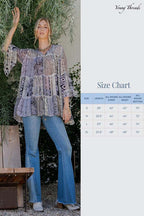 Boho Patchwork Tunic