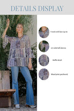 Boho Patchwork Tunic