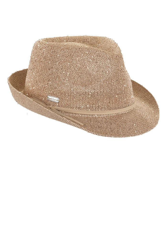 Sparkle Tan Fedora