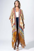 Cairo Fringe Kimono