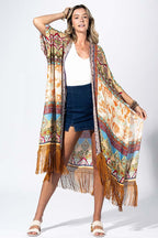 Cairo Fringe Kimono