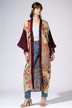 Firekiss Dahlia Paisley Kimono