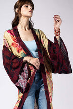 Firekiss Dahlia Paisley Kimono