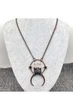 Celestial Crystal Moon Necklace