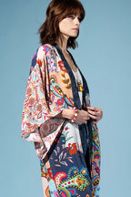 Petal Indigo Tapestry Kimono