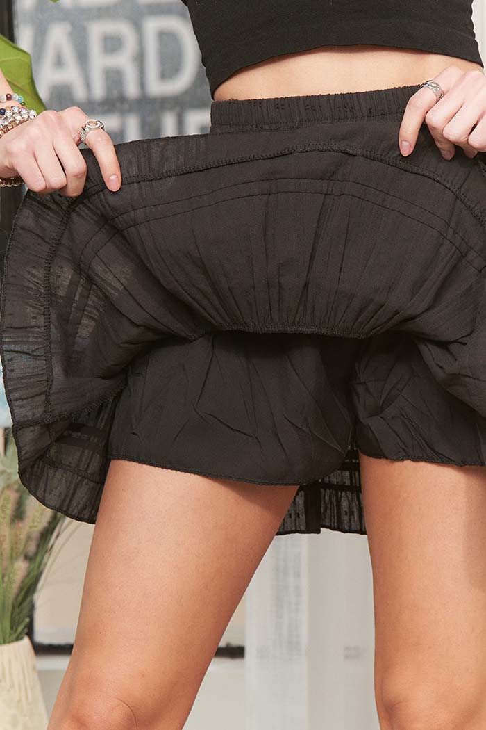 Tiered Mini Skort