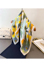 Botanical Bloom Square Scarf